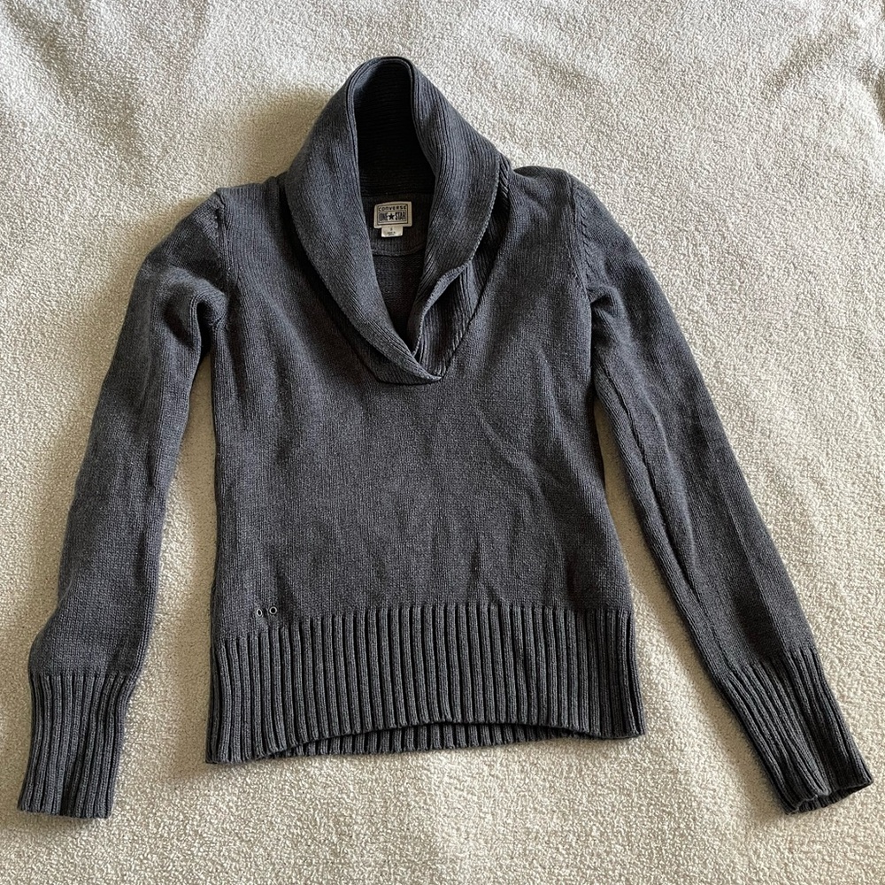 Old School Vintage Converse Knitted Top